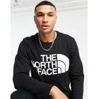 ราคา The North Face Standard logo long sleeve t-shirt in black (203212165)