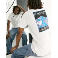 ราคา The North Face Faces back print t-shirt in white (203207002)