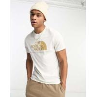 ราคา The North Face Heritage Berkeley California scrap material t-shirt in off white (204492007)