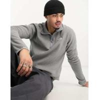 ราคา The North Face Glacier 100 1/4 zip fleece in grey (204489906)