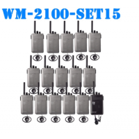 ราคา TOA WM-2100-SET 15 ชุดทัวร์ไกด์ 15 คน