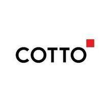 COTTO CT2123A#BL ก๊อกผสมอ่างล้างหน้าแบบก้านโยกพร้อมสะดือป๊อบอัพและสายน้ำดี สีดำ