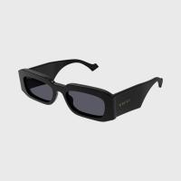 ราคา แว่นกันแดด Gucci Generation Sunglasses - สี Shiny Solid Black/Grey 54 (1025479)