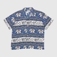 ราคา เสื้อเชิ๊ตฮาวายลายช้าง Mahanakhon Chang Hawaii Shirt สีน้ำเงิน - L (8362201)