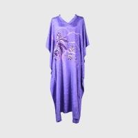 ราคา Al-Hameen Batik ชุดลำลองบาติก (ทรงค้างคาว) - สีม่วง (4509203)