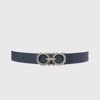 ราคา เข็มขัด Ferragamo M.Belt Double Adjustable Size 105 - สีน้ำเงิน (1001909)