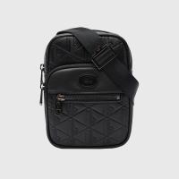 ราคา กระเป๋า Lacoste Monogram Print Small Crossover Bag - สีดำ (1015582)