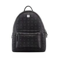 ราคา กระเป๋า Mcm Stark Side Studs Backpack In Visetos - สีดำ M (1087966)