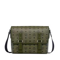 ราคา กระเป๋า Mcm Aren Messenger Bag - สี Khaki Moss M (1101879)