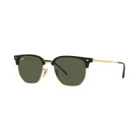ราคา แว่นกันแดด Ray-Ban Injected Black On Arista Green Sunglasses - 55 (982237)