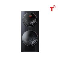 ราคา Toshiba เครื่องซักผ้าฝาหน้า 2 ถัง รุ่น TWD-BL160D4T(MG)