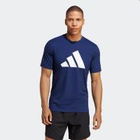 ราคา Adidas Train Essentials Feelready Logo Training Tee Dark Blue / White (IB8275)