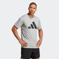 ราคา Adidas Train Essentials Feelready Logo Training Tee Grey / Black (IB8276)
