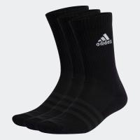 ราคา Adidas Cushioned Crew Socks 3 Pairs Black / White (IC1310)