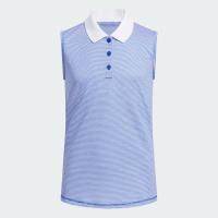ราคา Adidas Ottoman Striped Sleeveless Polo Shirt Royal Blue (IT2644)