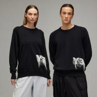 ราคา Adidas Y-3 Logo Knit Crew Sweatshirt Black (JL8752)