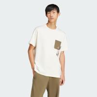 ราคา Adidas Lens Elevated Pocket Graphic Tee Off White (JJ3928)