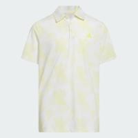 ราคา Adidas Printed Scripted Polo Shirt Kids White / Powder Yellow (JG6202)