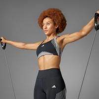 ราคา Adidas Powerimpact Luxe Training Medium-Support Pro Series Bra Black / White (JI8011)