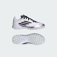 ราคา Adidas Messi F50 League Turf Boots Kids White / Black / Purple (IE9082)