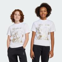 ราคา Adidas ADIDAS STAR WARS MANDALORIAN GRAPHIC T-SHIRT White / Cyber Metallic (JF3637)