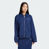 ราคา Adidas Pinstripe Harrington Jacket Indigo / Off White (JJ3477)