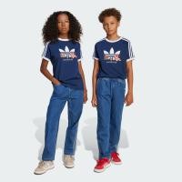 ราคา Adidas Denim Pants Kids Medium Blue Denim (JC7877)