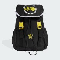ราคา Adidas adidas Originals x Smiley Kids Backpack Black / Yellow (JC8521)