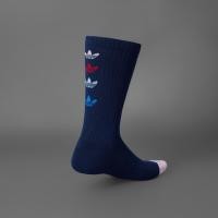 ราคา Adidas Originals Golf Trefoil Crew Socks Indigo (JD7086)
