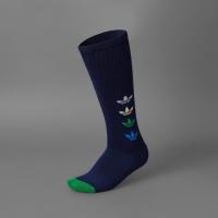 ราคา Adidas Originals Trefoil Knee-High Golf Socks Indigo (JJ3831)