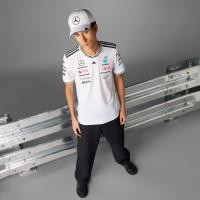 ราคา Adidas MERCEDES - AMG PETRONAS FORMULA ONE TEAM DRIVER JERSEY AUTHENTIC White / Black (JX5795)