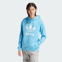 ราคา Adidas Adicolor Classics Trefoil Hoodie Semi Blue Burst (IM9396)