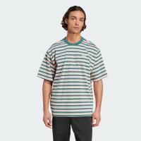 ราคา Adidas adidas Originals Stripe Tee Multicolor / Semi Pink Spark / Almost Yellow / Hazy Orange (KB8357)