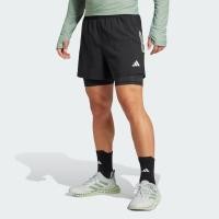 ราคา Adidas Own the Run CLIMACOOL 2-in-1 Shorts Black (JM5400)