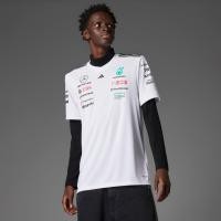 ราคา Adidas MERCEDES - AMG PETRONAS FORMULA ONE TEAM DRIVER JERSEY White / Black (JX5798)