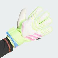ราคา Adidas Predator Match Fingersave Goalkeeper Gloves White / Lucid Lemon / Lucid Pink (JH3803)
