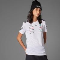 ราคา Adidas MERCEDES - AMG PETRONAS FORMULA ONE TEAM DRIVER JERSEY White / Black (JX5799)
