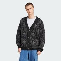 ราคา Adidas adidas Originals 70s Trefoil Cardigan Black / Oat (JN5961)