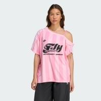 ราคา Adidas adidas Originals Off Shoulder Jersey Pink / Semi Pink Glow (KD2277)