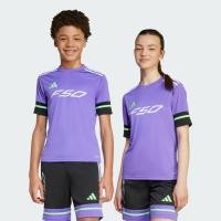 ราคา Adidas F50 Short Sleeve Jersey Kids Purple Rush / Black (JY5980)