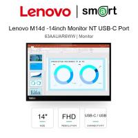 ราคา Lenovo ThinkVision M14d 14" 2.2k (2240x1400) IPS Monitor NT USB-C Port (112610)