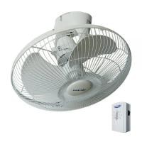 ราคา Lucky Misu [ล็อกส่ายได้] พัดลมโคจร ติดเพดาน 18″ สีขาว (LM24)