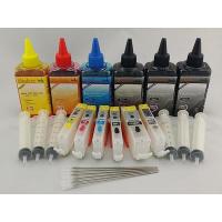 ราคา ตลับใส Canon PIXMA MG7770/TS8070 ตลัเบอร์ 770/771 แบบ 6 ตลับ + หมึก 6 ขวด