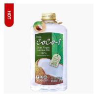 ราคา Coco-1 Premium Virgin Coconut Oil 500 ml (น้ำมันมะพร้าวสกัดเย็นเกรดพรีเมี่ยม 500มล.)  ราคา 350.-