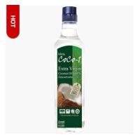 ราคา Coco-1 Extra Virgin Coconut Oil 1000 ml (น้ำมันมะพร้าวสกัดเย็น 500 มล.) ราคา 580.-