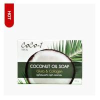 ราคา Coco-1 Coconut Oil Soap 80 g (สบู่สูตรผสมน้ำมันมะพร้าวสกัดเย็น)