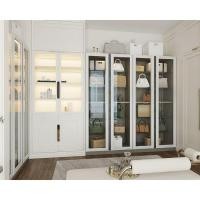 ราคา Koncept Furniture ตู้โชว์ ขนาด 200 ซม. สีขาวลายผ้า รุ่น BLOX FIT IN 59058247