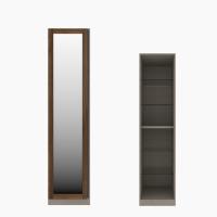 Koncept Furniture ตู้เสื้อผ้าบานเปิด สีไม้เข้ม รุ่น BLOX 19211249