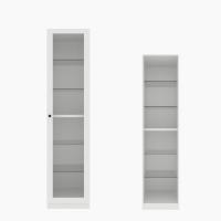 Koncept Furniture ตู้เสื้อผ้าบานเปิด สีขาว รุ่น BLOX 19211252