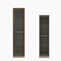 Koncept Furniture ตู้เสื้อผ้าบานเปิด สีไม้เข้ม รุ่น BLOX 19211256